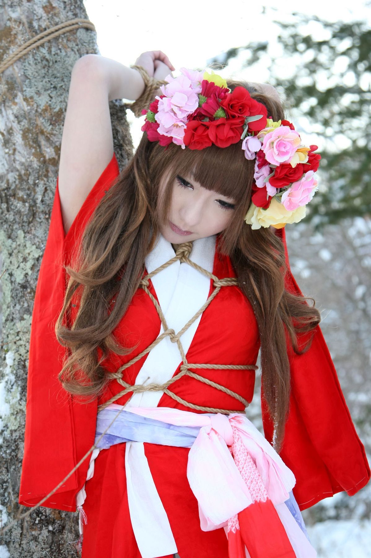 [Cosplay] 2013.04.11 Sexy Kimono Girl 高清制服